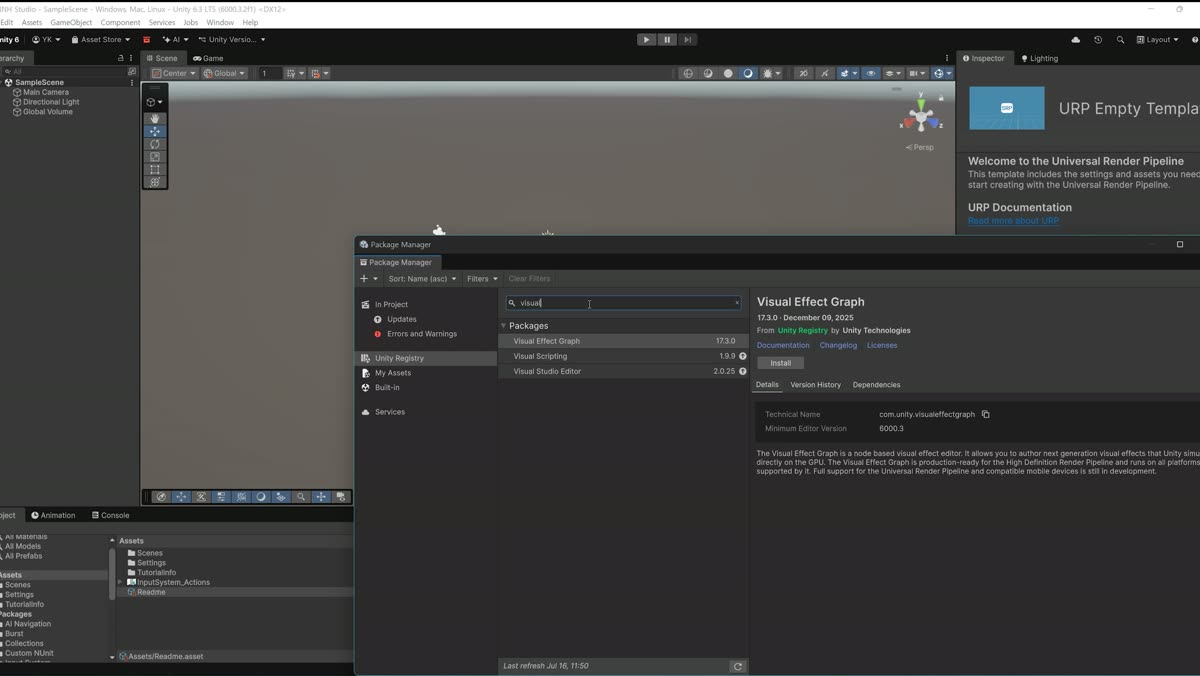 Quick start demo video preview for Gaussian Splatting Dissolve FX